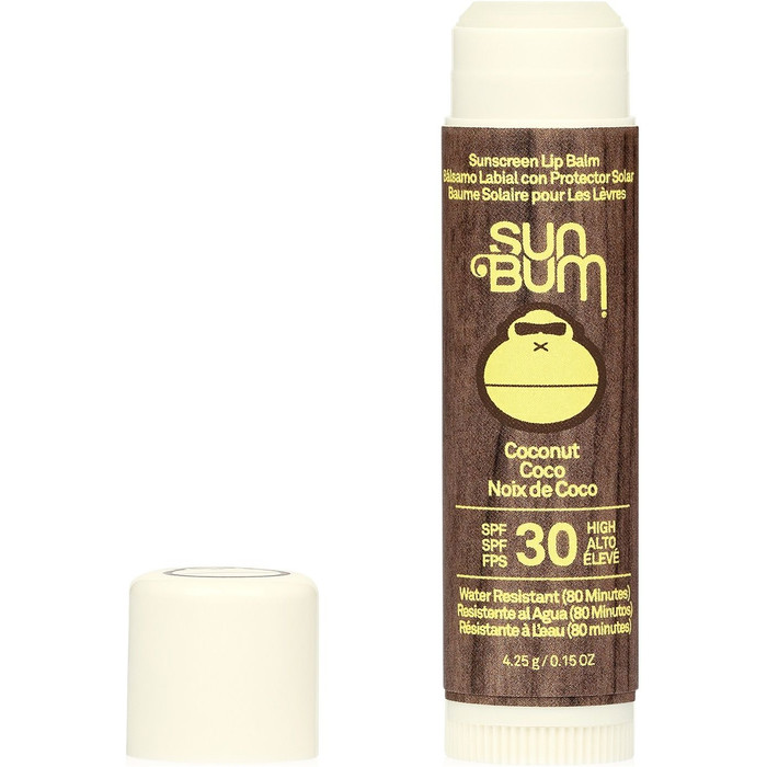 2024 Sun Bum Original 30 SPF aurinkosuojavoide CocoBalm huulirasva 4.25g SB338796 - Kookos